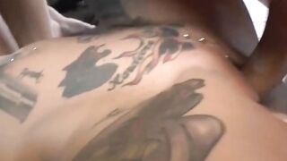 Sperm games at sex parties and creampies for whores