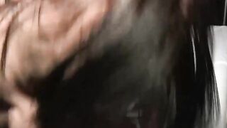 White thigh highs 18 year old double penetrated at group sex