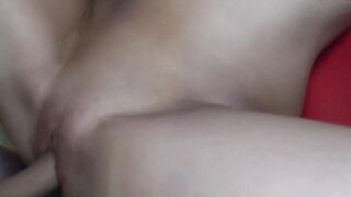 Slender girls group sex AO with Victoria Innocent