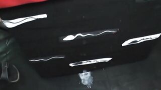 German sperm party with group sex with three Girl