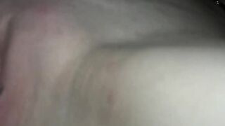 Lots of cum squirted into during a German sex party