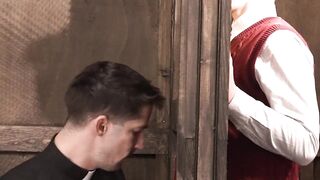 Even the angels cannot stop me from drilling altar dude Dex Devalls ass