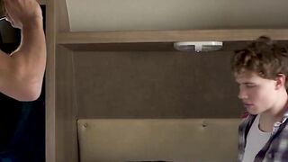 StepsonXXX.com - Hairy stepdaddy Matt Muck grabs my neck while he aggressively fucks
