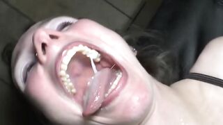 Fisting and penis inside snatch at the same time