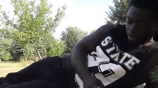 Outdoors 3 way with 19 yo lovers and strange bro