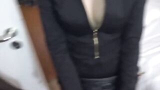 Homemade gang bang with a shy neighbors