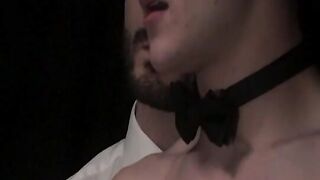Hairy Tucker Barrett grinds hard the smooth big ass of gorgeous twink Colton Fox