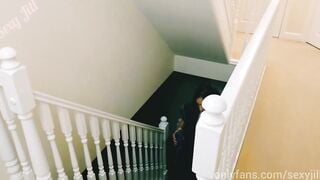 Young Desi sluts into saree is blackmailed to offer her grandfather a fellatio