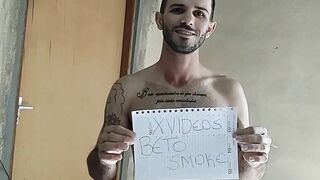 Hubby Betosmoke can´t take it, and helps Huge Bambu eater to please his wifey Lalla Potira