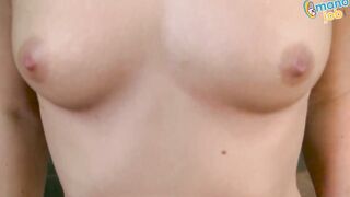 Blonde dancer Lilly Banks obliterated with a enormous facial!