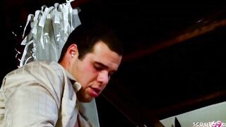 BABE mom MAID SEDUCE TO HARD FUCKED BY LONG PENIS BOSS