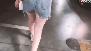Acquaintance into the mall and fellatio into the vehicle for cash