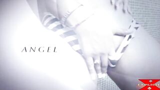 Vicious Women Doing Anal Stretch on the Table