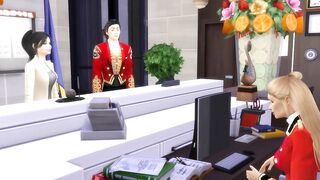 The Sims four: Trouble