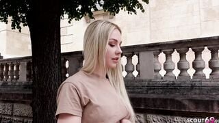 GERMAN SCOUT - FOTO STAR ANGIE PICKUP AND RAW POUNDED AT STREET CASTING JOB