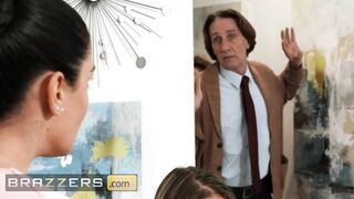 Brazzers - Slim Girls Gizelle Blanco & Destiny Cruz Enjoy a Bombshell & Wild Three-Way with Steve Holmes