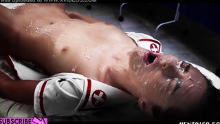 Real Life Anime - Bae nurse Alya Stark get nailed and bukkaked by Aliens