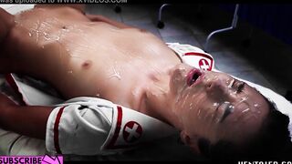 Real Life Anime - Bae nurse Alya Stark get nailed and bukkaked by Aliens