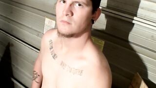 Hardworking guy Lex Lane satisfies his dick and drops his creamy loads