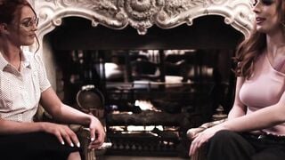 MOMMYS CUNT WITH MOUTH - Pervert Ginger mom Therapist Uses Her Clients Superiority Complex To Her Advantage