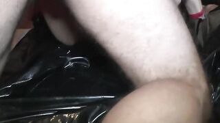 Anal group sex party with dark haired Girl AO