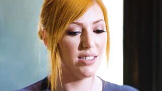 NURU STROKES - Huge Titties mom Lauren Phillips Gets Her Red Head Vagina Nailed By Her Client