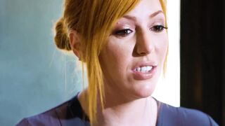 NURU STROKES - Huge Titties mom Lauren Phillips Gets Her Red Head Vagina Nailed By Her Client