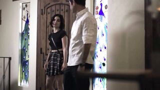 VIRGIN TABOO Seduced Barista Stevie Moon Accepts Anal Sex From Handsome But Rude Customer She Just Seen