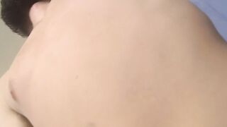 Dick pump sex toy action with bearded straight thug