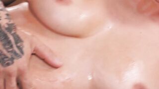 NURU STROKES - BEAUTY SEX BATTLE COMPILATION Alina Lopez VS AJ Applegate
