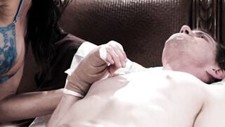 INNOCENT TABOO Wounded Stepson Receives Intimate Treatment From His Fem Dom Stepmom Reagan Foxx