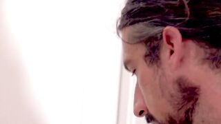 DaddiesPorno.com - Sexy muscular stepdad disciplined his troublesome stepson