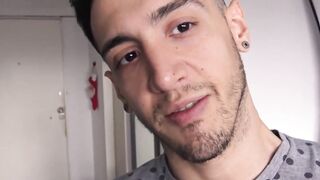 Straight Latino cutie is paid by a gay man to hard fuck him