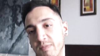 Straight Latino cutie is paid by a gay man to hard fuck him