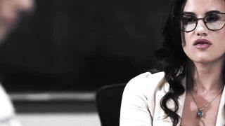 INNOCENT TABOO Long Butt Cheerleader Lets Her Teachers Weird Stepson Assfuck Her Inside Class