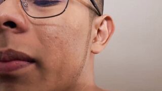 LatinoJuice.com - Stud Latino Jared Nyson masturbates befored cock riding POV