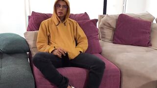 LatinoJuice.com - Stud Latino Jared Nyson masturbates befored cock riding POV