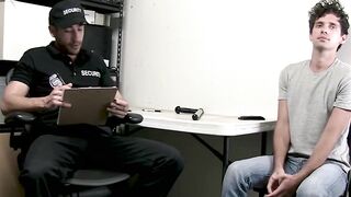 Perps4Sale.com - Male Hunk Suspect Bareback Fucked by Muscular Officer