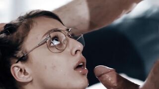 Petite babe Gia Derza ravaged by priest after deepthroat
