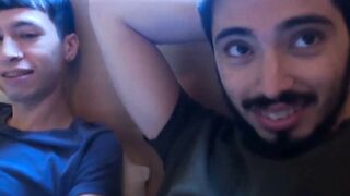 LatinoJuice.com - Skinny Latino teen Cesar Rose rides stud Franco Sins big dick