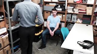 Perps4Sale.com - Hairy shoplifter mouthfucked and banged by hard fucker cop