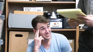 Perps4Sale.com - Hairy shoplifter mouthfucked and banged by hard fucker cop
