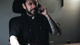 VIRGIN TABOO Troubled 18 Year Old Eliza Eves Fucks Her Preist To Piss Off Her Religious Stepmom