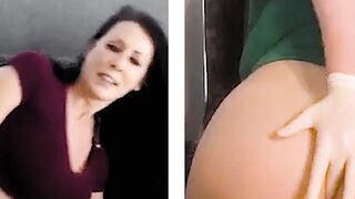 GirlsFollow.com - Reagan Foxx and a nerdy teen babe's mutual masturbation on camera