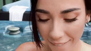 Perfect Latina Gaby Ortega services a massive dick in POV