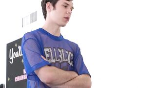 DaddiesPorno.com - Handsome daddy Ian Holms disciplines his needy stepson by destroyi