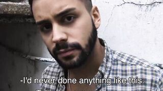 LatinoJuice.com - Bearded hottie Antonio showered on his face by my sticky load of cu