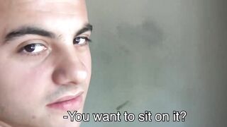 LatinoJuice.com - Bisexual blonde Juan Cruz offered money to make my throbbing cock w