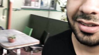 Bearded Angelo joins the blowjob session of Marc and Maximiliano