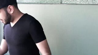 Bearded Angelo joins the blowjob session of Marc and Maximiliano
